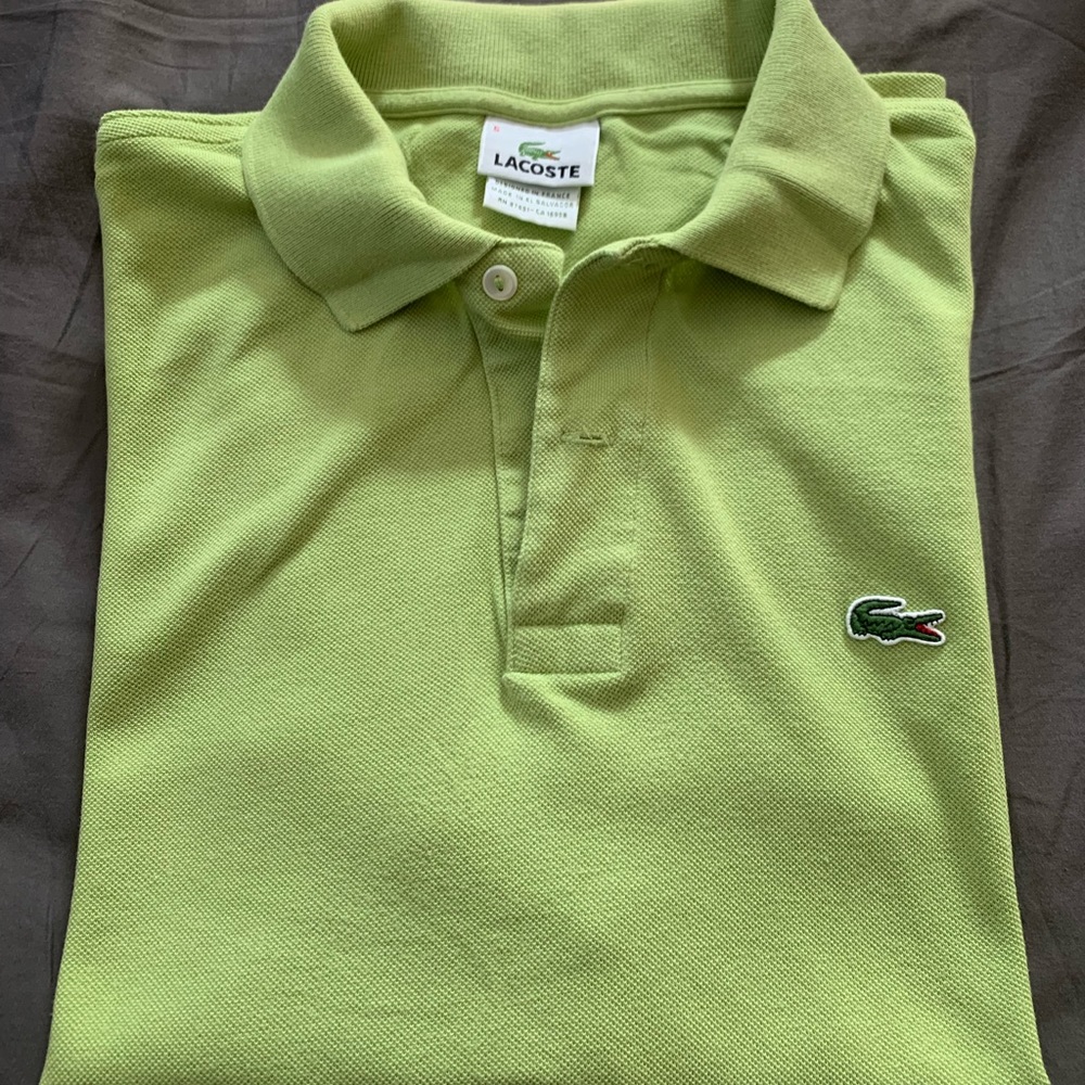 Authentic Men’s Lacoste Polo size 5